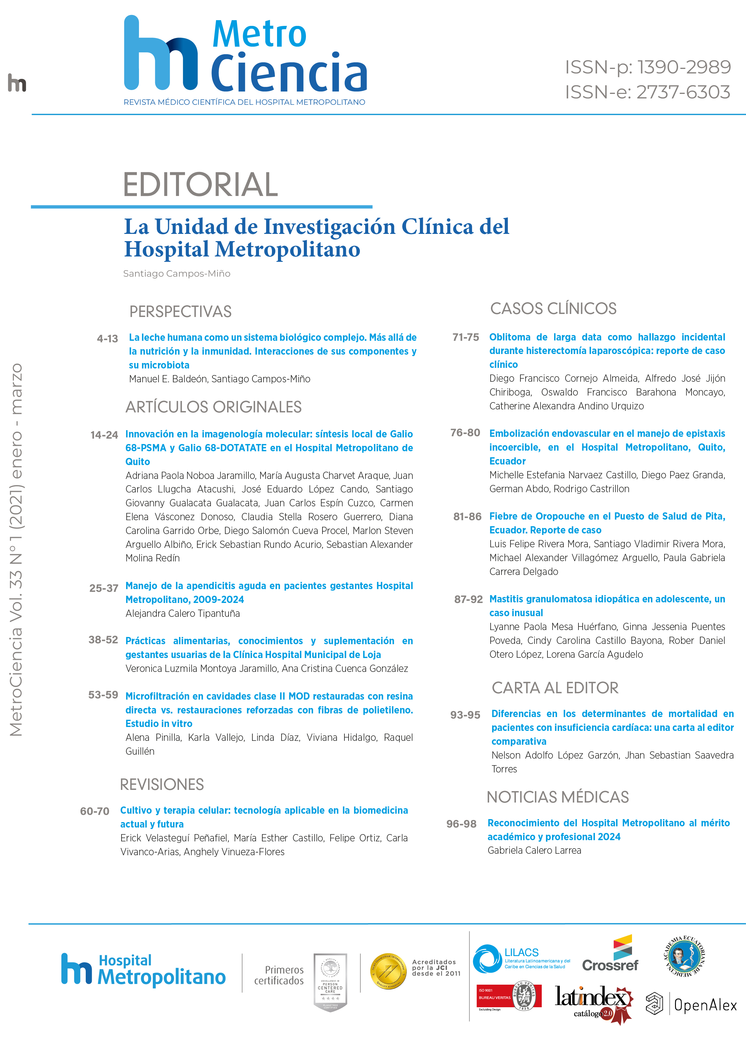					Ver Vol. 33 Núm. 2 (2025):  Abril - Junio
				
